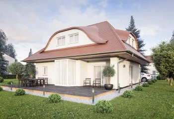 Architekturvisualisierung Einfamilienhaus Sommersdorf