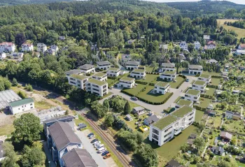 Bauvorhaben aus der Vogelperspektive / Immoteufel Chemnitz