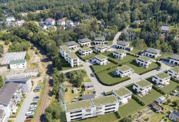 Bauvorhaben aus der Vogelperspektive / Immoteufel Chemnitz