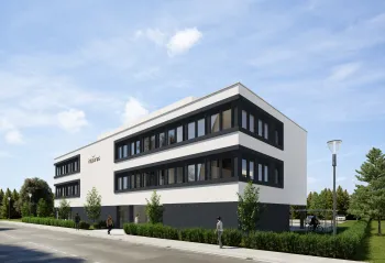 Verwaltungsgebäude in Dachau/ Intaurus GmbH Ansicht 2