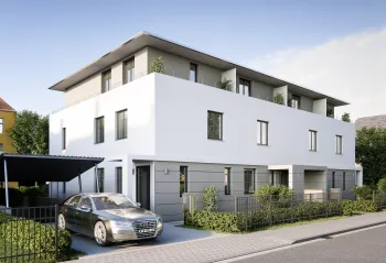 Architekturvisualisierung Mehrfamilienhaus Q8