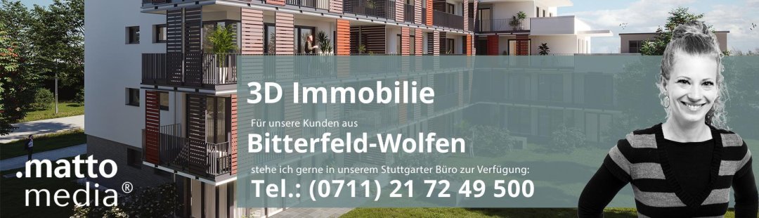 Bitterfeld-Wolfen: 3D Immobilie