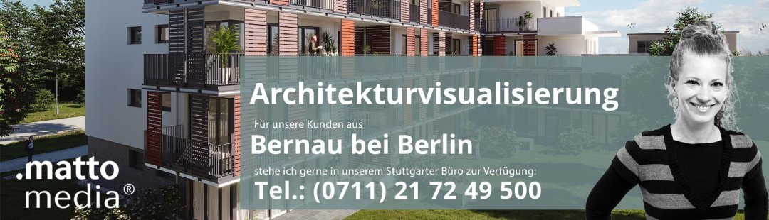 Bernau bei Berlin: Architekturvisualisierung
