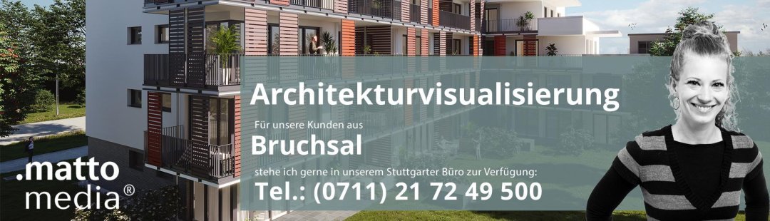 Bruchsal: Architekturvisualisierung