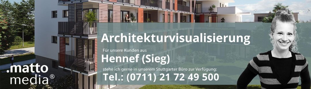 Hennef (Sieg): Architekturvisualisierung