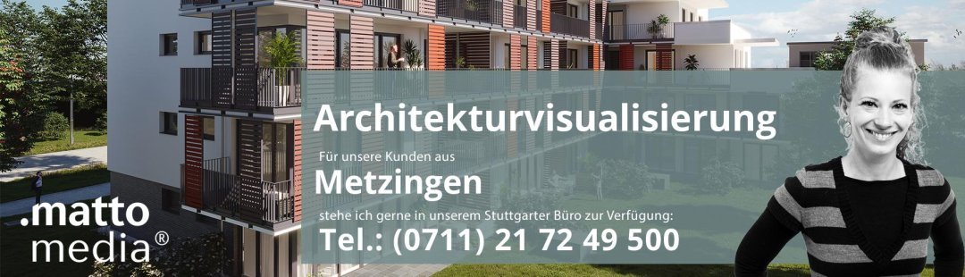 Metzingen: Architekturvisualisierung