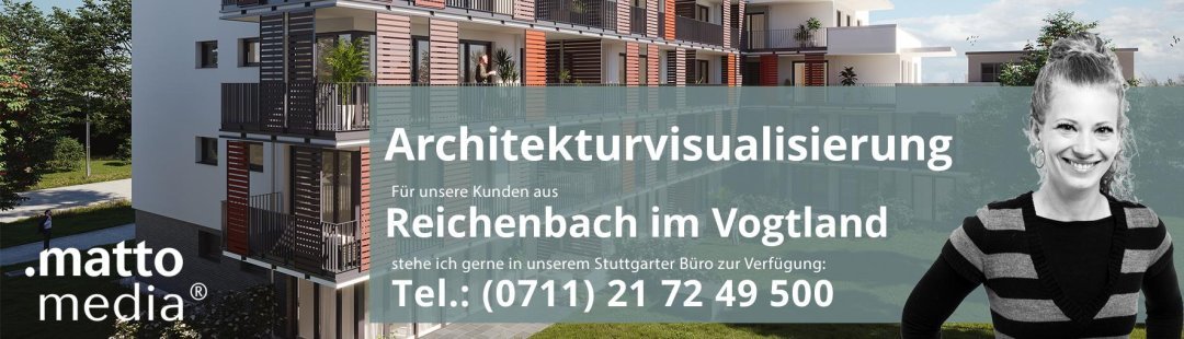 Reichenbach im Vogtland: Architekturvisualisierung