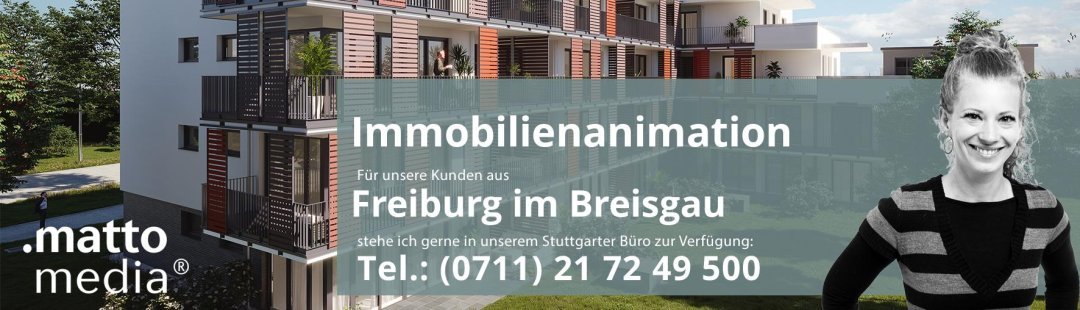 Freiburg im Breisgau: Immobilienanimation