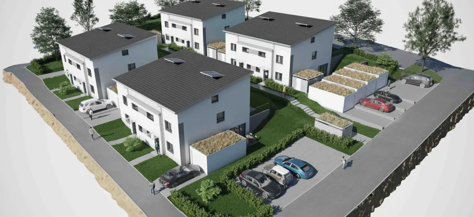 3D Visualisierung für Bauschilder