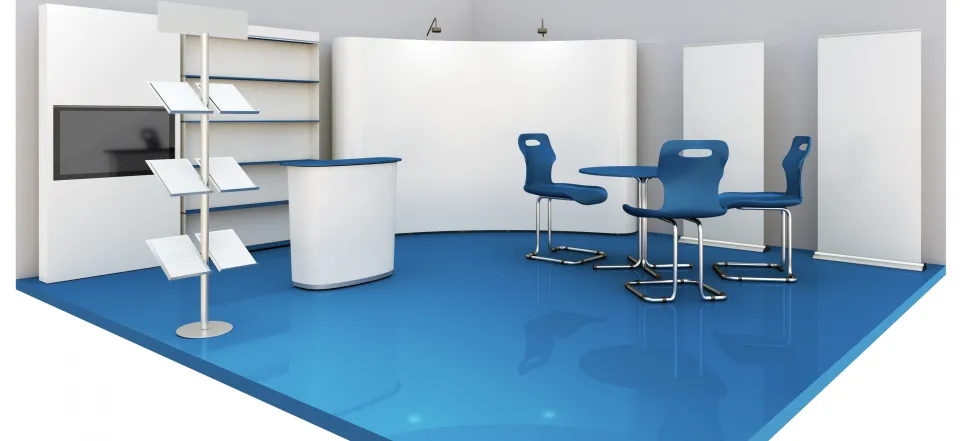 Architekturvisualisierung für den Messebau