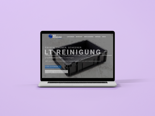 Website Scheerer KLT Reinigung